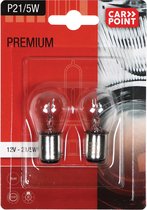 Carpoint Premium Autolampen P21/5W 2 Stuks