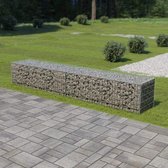 Everest Schanskorfmuur met deksels 300x50x50 cm gegalvaniseerd staal