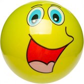 speelbal Smilingface 23 cm groen