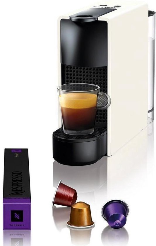 Krups Nespresso Essenza Mini XN1101 - Koffiecupmachine - Wit aanbieding