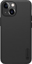 Telefoonhoesje geschikt voor iPhone 13 Mini - Super Frosted Shield Pro - Back Cover - Zwart
