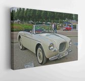 Canvas schilderij - SCHWETZINGEN, GERMANY, SEPTEMBER 1, 2007. Clasic car Volvo P-1900 Sport, built in Sweden in 1957, photographed at a car event in Germany  -     1013017039 - 80*