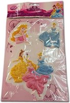 3D stickers prinsessen junior multicolor 3-delig