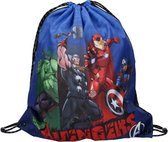 gymtas The Avengers Armor Up! 5 liter polyester blauw