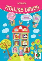 hobbyboek Vrolijke dieren junior 30 x 21 cm papier