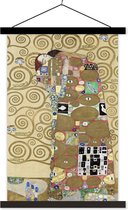 Affiche scolaire - El abrazo - Gustav Klimt - 120x180 cm - Lattes noires