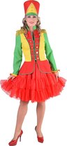 Magic By Freddy's - Circus Kostuum - Officier In De Orde Van Carnaval Jas Vrouw - multicolor - Medium - Carnavalskleding - Verkleedkleding