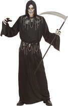 Widmann - Spook & Skelet Kostuum - Horror Schedelmeester Kostuum Man - zwart - Large - Halloween - Verkleedkleding