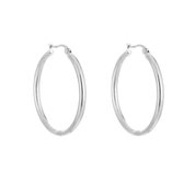 Michelle Bijoux - Dames oorringen - 3 cm -Zilver
