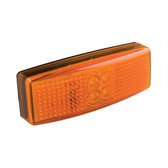 ProPlus Markeringslamp - Contourverlichting - 110 x 40 mm - 12 en 24 Volt - LED - Oranje - blister