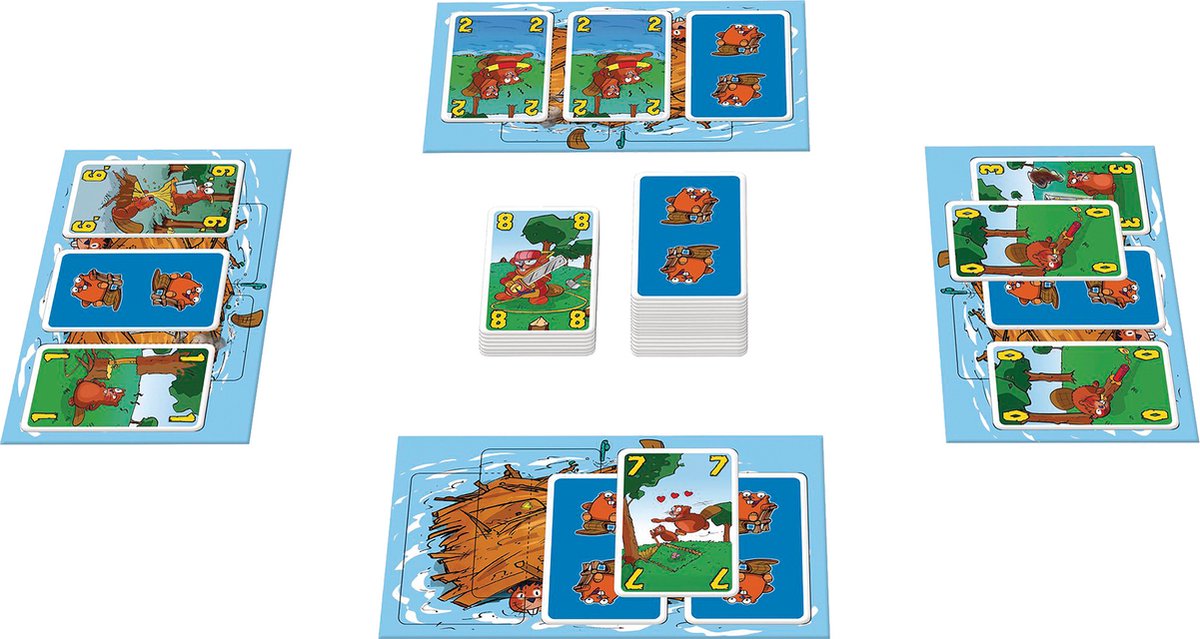 999 Games - Beverclan - Kaartspel - Kinderspel - Educatief spel - Actiespel - Klein cadeautje — afbeelding 4