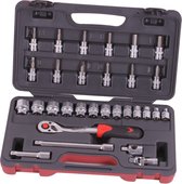 Doppendoos 3/8'' 30 delig sae professioneel