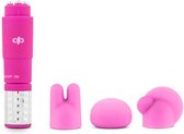 Bundle - Rose - Rose - Luxe Set Met Clitoris Stimulator - Roze met glijmiddel