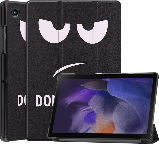 Tablet hoes voor Samsung Galaxy Tab A8 (2022 & 2021) tri-fold hoes met  auto/wake... | bol