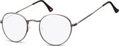 Montana Eyewear HBLF54 Blauw licht filter leesbril +3.00 Gunmetal