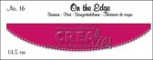 Crealies On the Edge cutting die no.16 double stitch line