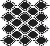 Hobbysjabloon - Template 12x12" 30x30cm pointy circles