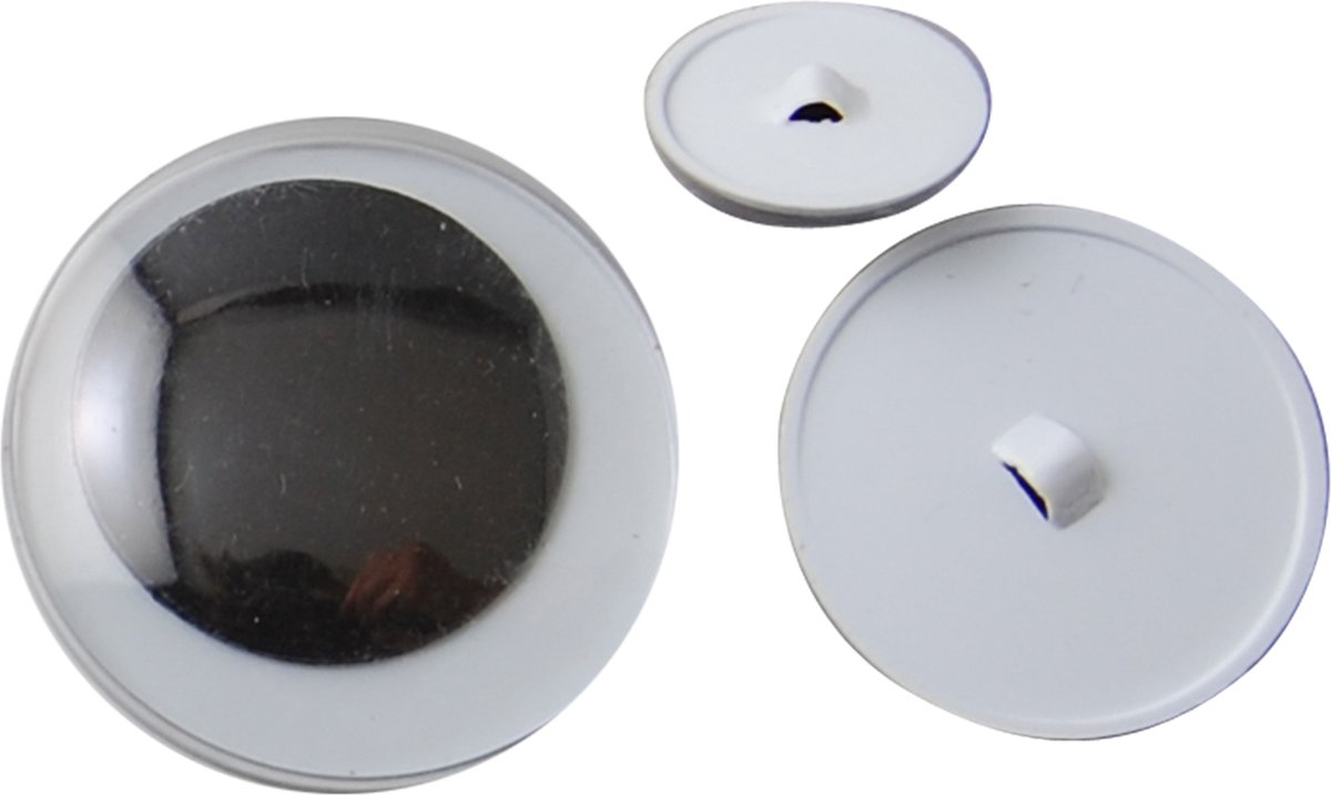 Vaessen Creative Wiebeloogjes aannaai 15mm 500pcs