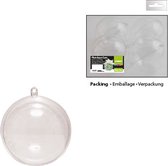 Vaessen Creative Plastic Bal - 2-delig - 20cm