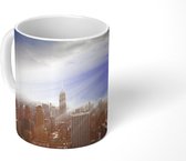 Mok - New York - Winter - Zon - 350 ML - Beker