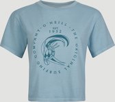 O'Neill T-Shirt Women Beach Wash Ss Cameo Blue Xl - Cameo Blue 100% Katoen Round Neck