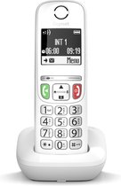Gigaset E270 Téléphone DECT Identification de l'appelant Blanc