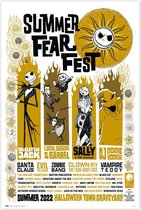 Grupo Erik Disney Nightmare Before Christmas Summer Fear Fest  Poster - 61x91,5cm