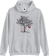 Hoodie Sweater | Taylor Swift | All Too Well | Red | Muziek | Merchandise | Merch - Maat M - Trui - Kleding - Grijs - Unisex - Katoen - Polyester - Capuchon - Lange mouw - Steekzak