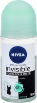 Nivea - Invisible Fresh Black & White 48H Anti-Perspirant - Roll-On Anti-Perspirant
