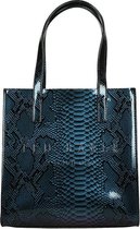 Ted Baker Josicon Holographic Imitation Snake Smakk Icon Bright Blue
