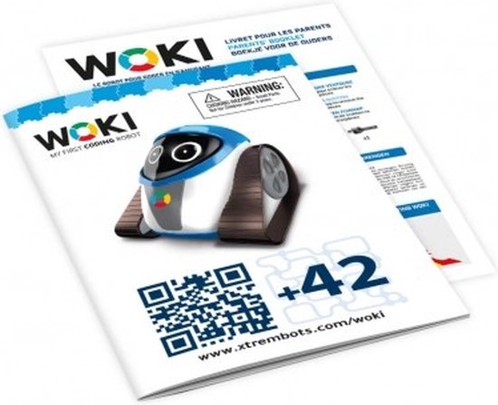 Thumbnail van een extra afbeelding van het spel Buki experimenten - Robot Woki, vanaf 4 jaar