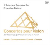 Johannes Pramsohler Ensemble Didero - Concertos Pour Violon (CD)