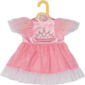 Dolly Moda - Prinsessen Jurk - Poppenkleding - 43cm - Roze