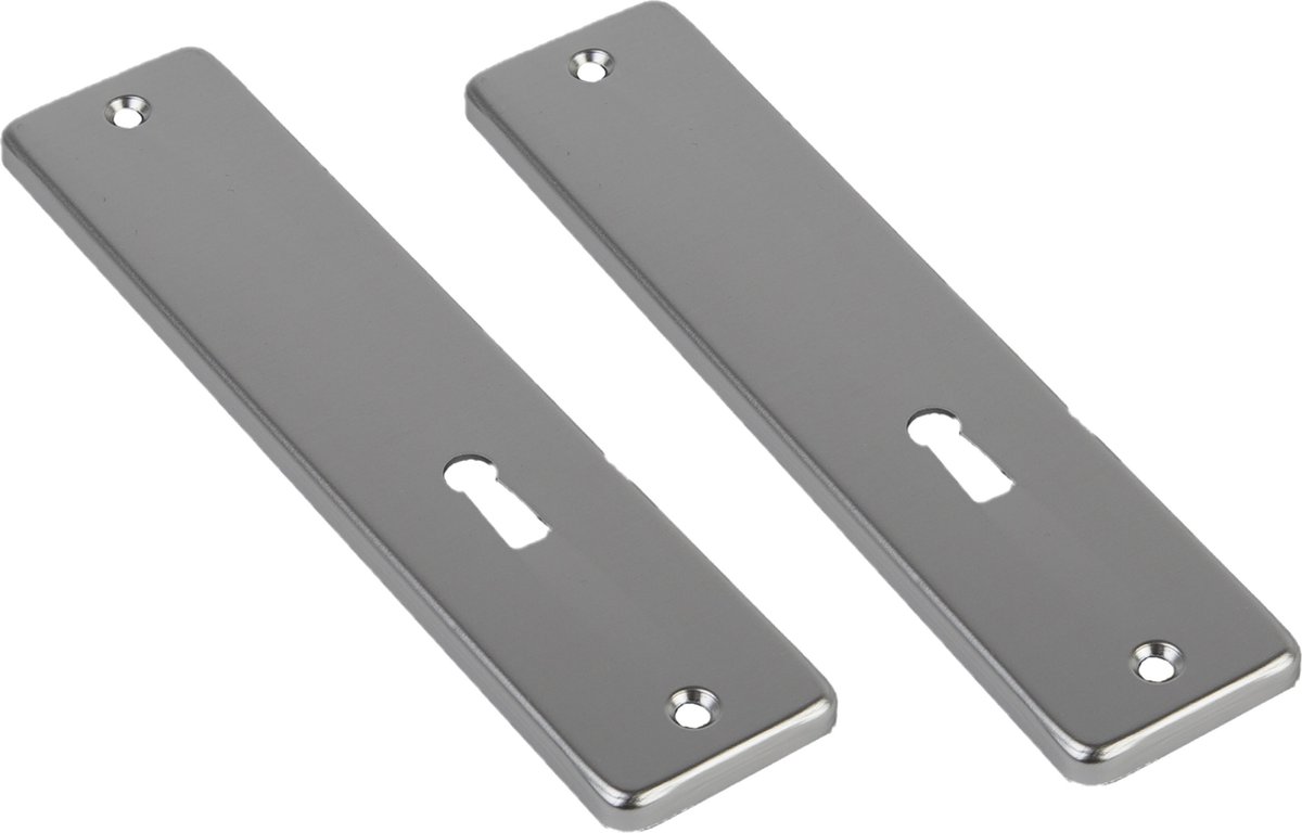 Wovar Deurschild SL56 bontebaardsleutel aluminium kortschild | Per set