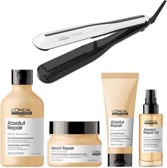 L'Oréal Steampod 3.0 + Absolut Repair Gold set