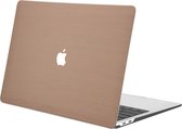iMoshion Design Laptop Cover MacBook Air 13 inch (2018-2020) - Light Brown Wood