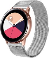 Samsung Galaxy Watch 40 mm / Galaxy Watch (42mm) / Galaxy Watch Active 2 42 mm / Galaxy Watch Active 2 (44mm) Bandje - iMoshion Milanese Watch bandje - Zilver