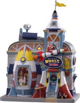 Lemax - Out Of This World Toy Shop, B/o Led - Kersthuisjes & Kerstdorpen