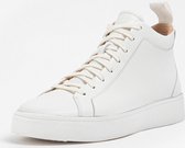 FitFlop Rally High Top Sneaker - Leather WIT - Maat 40