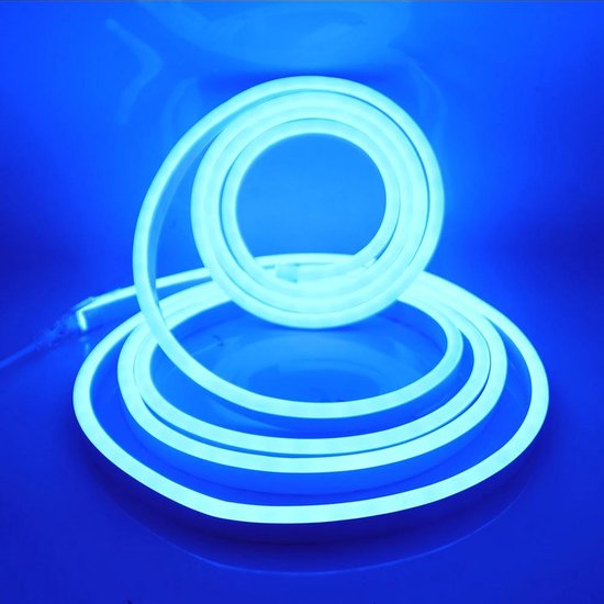 Bande LED Néon - Blauw - 10 Mètres - Étanche