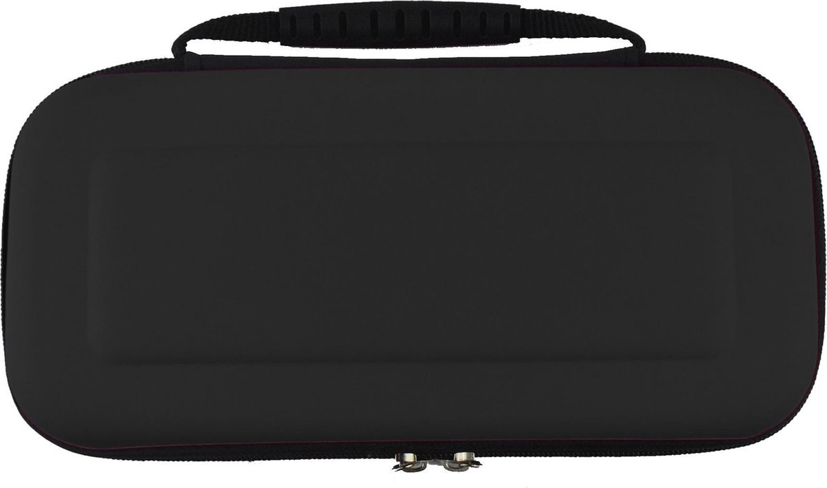 Hoesje Geschikt voor Nintendo Switch OLED Case Hoes Hard Cover - Bescherm Case Geschikt voor Nintendo Switch OLED Hoes - Zwart
