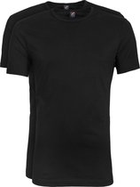 Suitable - T-shirt Zwart O-hals Ota 2-Pack - Maat XXL - Modern-fit