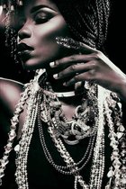 Queen of Africa – 90cm x 135cm - Fotokunst op PlexiglasⓇ incl. certificaat & garantie.