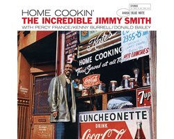 Jimmy Smith, Percy France, Kenny Burrell, Donald Bailey - Home Cookin' (LP)