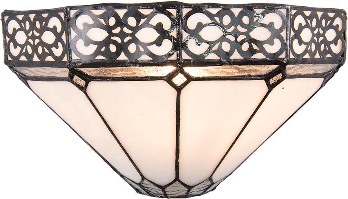 Wandlamp Tiffany 30*15*16 cm E14/max 1*40W Wit | 5LL-5212