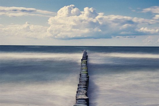 Baltic sea – 120cm x 80cm - Fotokunst op PlexiglasⓇ incl. certificaat & garantie.