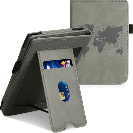 kwmobile flip cover voor Pocketbook Touch Lux 4/Lux 5/Touch HD 3/Color