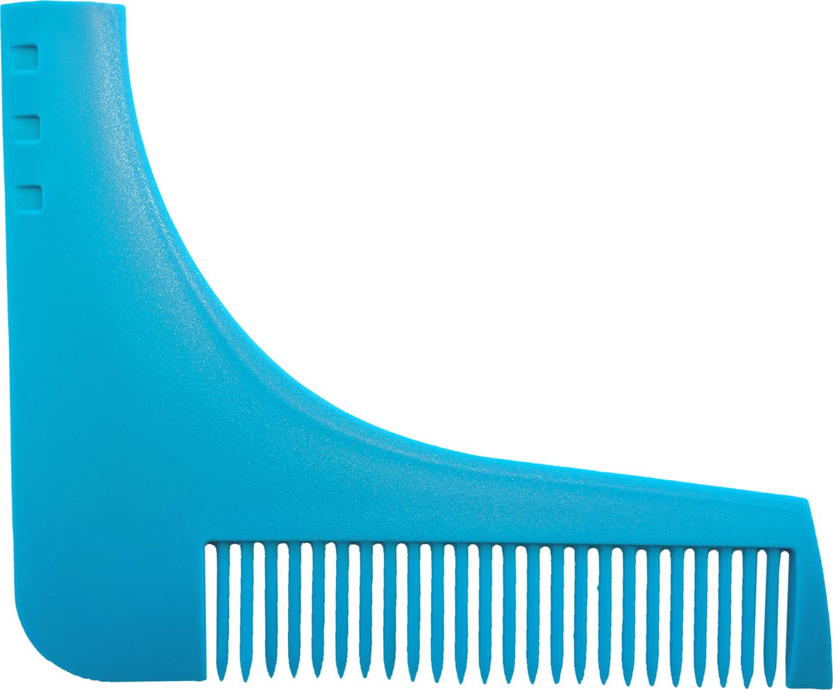 Baardkam Baard Trimmer - Baard Kam Beard Shaper - Baard Verzorging - Blauw