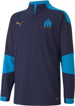 Puma Het overhemd van de voetbal Om Training 1/4 Zip Jr