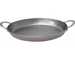 de Buyer Mineral B Ovale Roasting Pan 36 cm – Braadpan – Plaatstaal – PFAS-vrij
